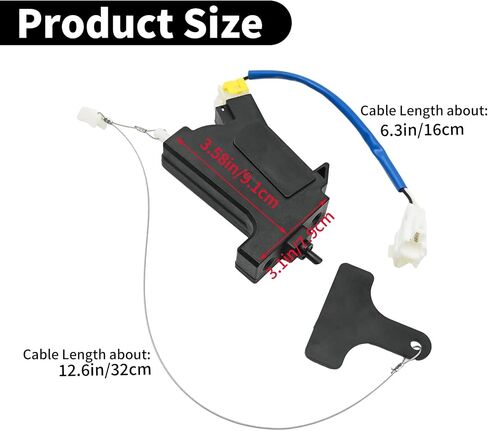 81590-3S000 Fuel Door Lock Actuator Fuel Filler Door Opener Actuator Fuel Gas Release Handle Opener Replacement for Hyundai Sonata 10-14 for Hyundai Sonata Hybird 11-15 in Saudi Arabia