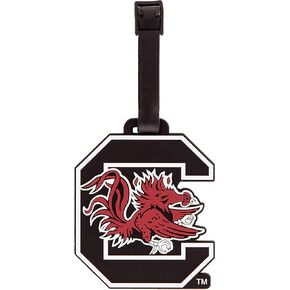 Desert Cactus University of South Carolina Luggage Tag Gamecocks USC Tag Bag (PVC Luggage Tag - Design A)