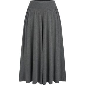 CIDER Women’s Plus Size Wide Leg Pants Palazzo Flowy Loose Fit Casual Lounge Pants with Pockets