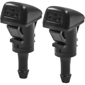 فوهة غسالة الزجاج الأمامي، 4805742AC بديلة لـ 2010-2024 دودج رام 1500 2500 3500 4500 5500، مجموعة أزواج باللون الأسود in Kuwait