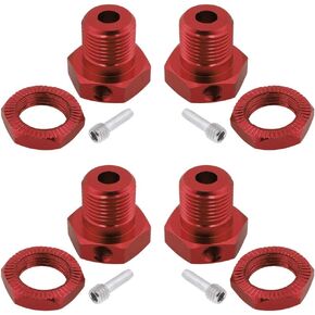 HobbyPark Aluminum 17mm Hex Wheel Hubs Adapter for 1/10 Traxxas E-Revo Summit T-Maxx Revo 3.3 2.5 Slayer Pro 4x4 Trucks Cars in Saudi Arabia