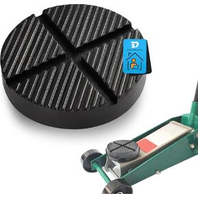 Universal Jack Pads for Floor Jacks, RVs, and Jack Stands, Rubber Pad Adapter, Pinch Weld Side Frame Rail Protector
