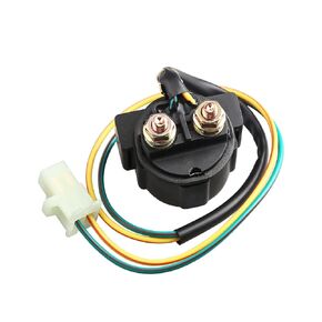 WATERWICH ‎Starter Solenoid Relay Compatible with Honda 300 Fourtrax TRX300 TRX300FW 2X4 4x4 1988 1989 1990 1991 1992 1993 1994 1995 1996 1997 1998 1999 2000 for Starter with OE Number 31200-HC4-033