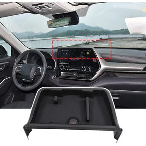 LLKUANG Behind Screen Storage Box Custom Compatible with Toyota Grand Highlander 2024+ Center Console Organizer Tray Dashboard Storage Box Tray,Navigation Screen Rear Insert Auxiliary Storage Tray