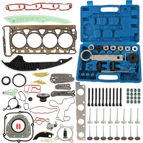 labwork Engine Timing Chain Tool Kit Gaskets 06K109158AA 06H109158H Replacement for GTI Jetta Audi A4 2.0 TFSI EA888