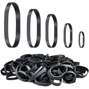 Heavy Duty Rubber Bands, 170 Pcs Thick Tactical Rubber Bands, Assorted Size Wide Strong Outdoor Bands for Hiking, Camping, Biking, Fishing