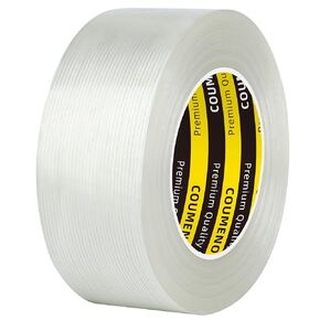 Repair Tape,White Duct Tape,2inX66FT,Strong Adhesion Masking Tape,Sealing, Fixing, Splicing,for Office, Home, Industry