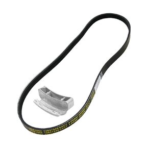 TIKSCIENCE 12658178 Air Conditioning Compressor Drive Belt with Tool Fit for Chevrolet Silverado Suburban Tahoe Cadillac Escalade GMC Sierra Yukon 2014-2022