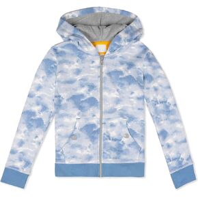 Mightly Boys and Girls' Zip-up Hoodie | Organic Cotton Sweatshirt with Snap Pockets | Soft, and Comfortable Colored Hoodies