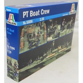 Italeri ELCO 80' PT Boat Crew ITA5606 Model kit, Multicolor