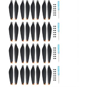 32Pcs Mini 4 Pro/Mini 3 Pro Propellers for DJI Mini 4 Pro Mini 3 Pro Low-Noise Blades Props Wing Replacemen Accessories(NOT for Mini 3)