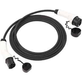 Type 2 to Type 2 IEC 62196‑2 Portable EV for CHARGER 32Amp 22KW Electric Vehicle Charging Cable 3 Phase 5m/16.4ft New energy auto parts