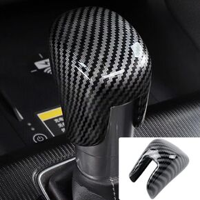 Gear Shift Knob Cover for Honda Civic 2024 2023 2022 for Honda CR-V HR-V 2023 2024 for Honda Accord 2018-2024 Interior Accessories Protector, ABS Carbon Fiber Print Decoration