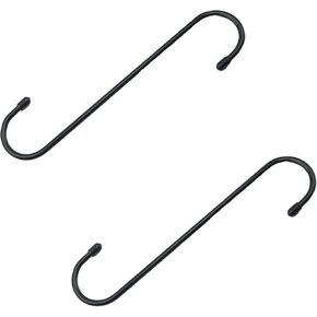 قطعتان من خطافات فرجار فرامل السيارة السوداء، شماعات فرجار فرامل السيارات مع أطراف مطاطية، أدوات سيارات عالمية متينة ومقاومة للصدأ للفرملة، وعمل التعليق، ومحمل المحور in Kuwait