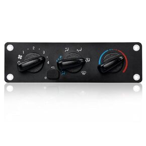 599-008 Front Climate Control Module A/C Heater Air Conditioning Panel, Compatible with Freightliner M2-100/-106/-112/108SD/114SD 2002-2021 and Thomas Bus Saf-T-Liner 2004-2007 Replace# A22-57054-001
