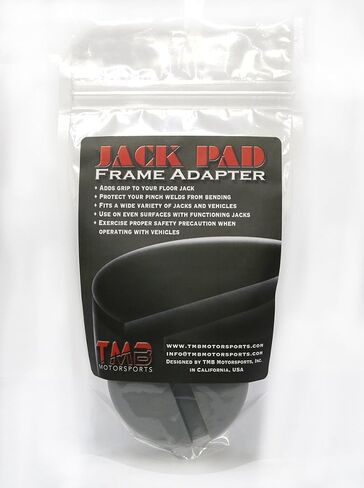 2 Pack Universal Small Slotted Polyurethane Jack Pad Frame Rail Protector in Saudi Arabia