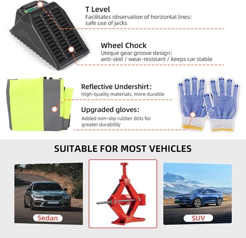 Electric Car Jack Kit Foor Jack 3 Ton 12V Car Scissor Jack for Sedan SUV Portable Vehicle Lift Jack Emergency Repair Kit with A Iron Wrench in Saudi Arabia