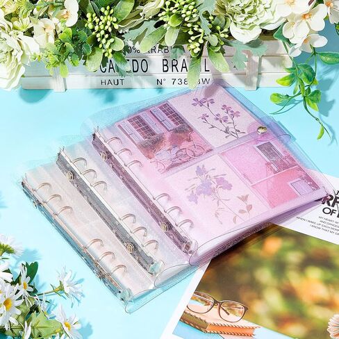 Epakh 3 Pcs A5 Kpop Photocard Binder 600 Pockets Kpop Album Binder 6 Ring Binder Photocard Holder 2.5 x 3.5 Inch Mini Photo Card Album for Photo Cards in Saudi Arabia