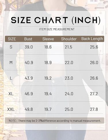 سترة صوفية بسحاب للنساء من Genhoo سترة محبوكة مكتنزة مفتوحة من الأمام ورقبة دائرية مع جيوب in Kuwait