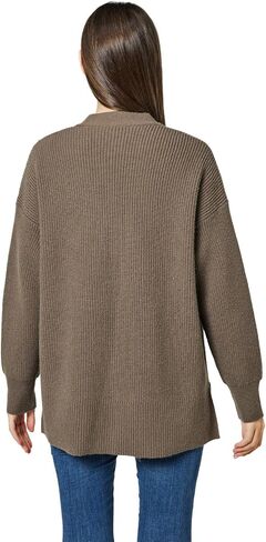 Long Cardigan Sweaters for Women Long Sleeve Open Front Knit Cardigan Sweater Jacket Button Down Loose Outwear in Saudi Arabia