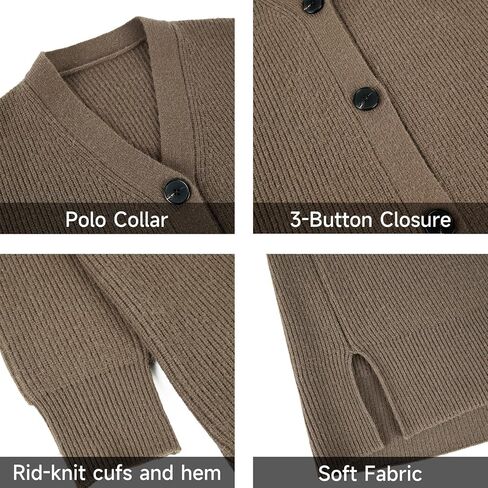 Long Cardigan Sweaters for Women Long Sleeve Open Front Knit Cardigan Sweater Jacket Button Down Loose Outwear in Saudi Arabia