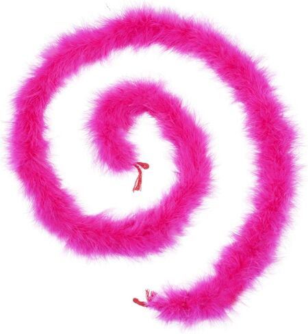 72" Long Fluffy Marabou Feather Boa for Women DIY Craft Home Decor 22g in Saudi Arabia