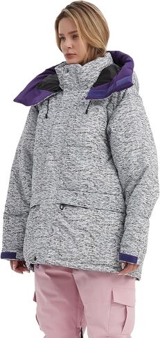 NOMADIKA Men's Waterproof Ski Jacket Snow Coats with Detachable Hood for Winter Skiing Snowboarding Oversize Unisex in Saudi Arabia
