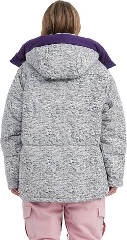 NOMADIKA Men's Waterproof Ski Jacket Snow Coats with Detachable Hood for Winter Skiing Snowboarding Oversize Unisex in Saudi Arabia