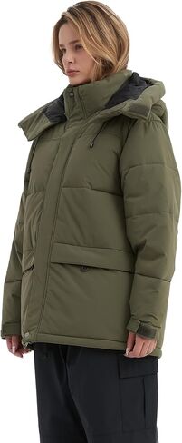 NOMADIKA Men's Waterproof Ski Jacket Snow Coats with Detachable Hood for Winter Skiing Snowboarding Oversize Unisex in Saudi Arabia