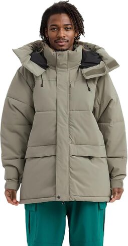 NOMADIKA Men's Waterproof Ski Jacket Snow Coats with Detachable Hood for Winter Skiing Snowboarding Oversize Unisex in Saudi Arabia