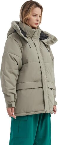 NOMADIKA Men's Waterproof Ski Jacket Snow Coats with Detachable Hood for Winter Skiing Snowboarding Oversize Unisex in Saudi Arabia