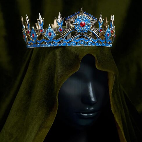 SWEETV War of the Gods Mythology Crown, Tiaras and Crowns for Women and Men, Gold Tiaras for Men, King Crown Diadem, Ancient Greece Headpiece for Prom Cosplay Wedding Halloween, Zeus Crown in Kuwait