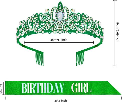 Birthday Sash, Birthday Crown, Birthday Sash for Women, Birthday Girl Sash, Birthday Tiara for Women, Birthday Headband, Birthday Sash and Crown, Happy Birthday Sash, Pink Birthday Sash Accessories in Saudi Arabia