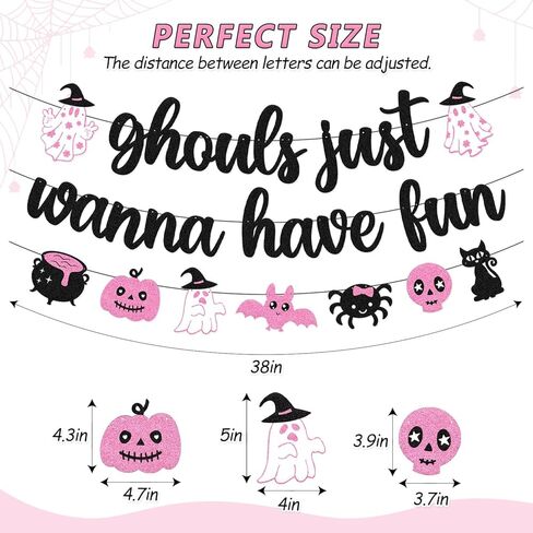 الغول فقط أريد الحصول على لافتة ممتعة لتزيين حفلات الهالوين وديكورات العزوبية للهالوين وساحرات الليل للفتيات والهالوين وخفافيش شبح اليقطين والعنكبوت ومستلزمات حفلات أعياد الميلاد in Kuwait