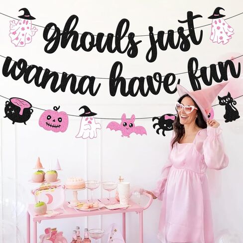 الغول فقط أريد الحصول على لافتة ممتعة لتزيين حفلات الهالوين وديكورات العزوبية للهالوين وساحرات الليل للفتيات والهالوين وخفافيش شبح اليقطين والعنكبوت ومستلزمات حفلات أعياد الميلاد in Kuwait