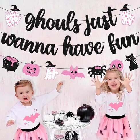 الغول فقط أريد الحصول على لافتة ممتعة لتزيين حفلات الهالوين وديكورات العزوبية للهالوين وساحرات الليل للفتيات والهالوين وخفافيش شبح اليقطين والعنكبوت ومستلزمات حفلات أعياد الميلاد in Kuwait