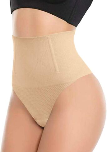 ShaperQueen102B Thong - Womens Best Tummy Control Cincher High-Waist Shapewear Trainer Body Shaper Girdle Faja Underwear in Saudi Arabia