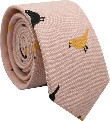 Ties for Men, Skinny Ties for Men Cotton Mens Ties 2.36'' Necktie for Wedding, Graduation, Business, Party, Casual in Saudi Arabia