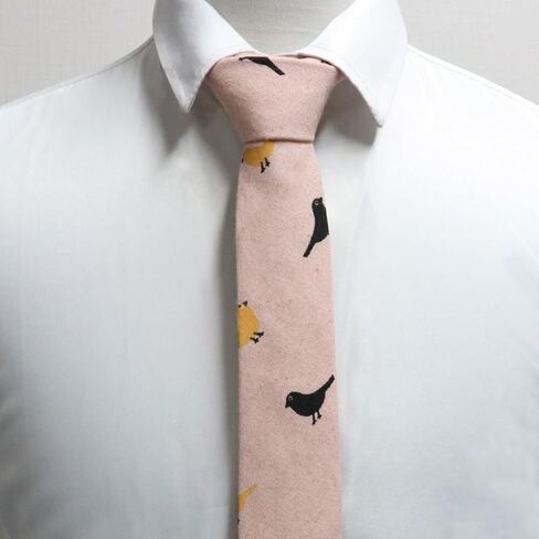 Ties for Men, Skinny Ties for Men Cotton Mens Ties 2.36'' Necktie for Wedding, Graduation, Business, Party, Casual in Saudi Arabia