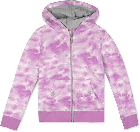 Mightly Boys and Girls' Zip-up Hoodie | Organic Cotton Sweatshirt with Snap Pockets | Soft, and Comfortable Colored Hoodies in Saudi Arabia
