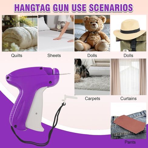 MAXMAN Fine Stitch Gun, Quick Stitch Sewing Gun for Clothes with 5 Fine Needles & 3000 Pcs Fasteners, Speedy Clothing Fixer, Mini Stitch Hemming Gun, Mini Micro Tagging Stitch for Clothes (Pink) in Saudi Arabia