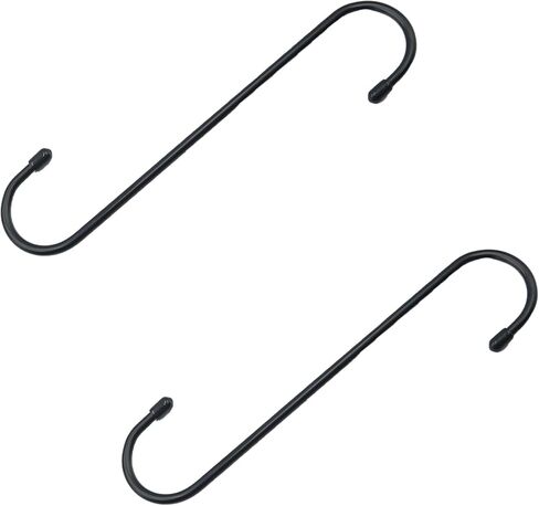 قطعتان من خطافات فرجار فرامل السيارة السوداء، شماعات فرجار فرامل السيارات مع أطراف مطاطية، أدوات سيارات عالمية متينة ومقاومة للصدأ للفرملة، وعمل التعليق، ومحمل المحور in Kuwait