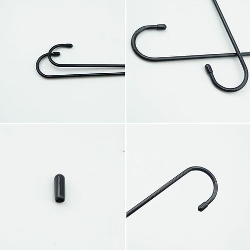 قطعتان من خطافات فرجار فرامل السيارة السوداء، شماعات فرجار فرامل السيارات مع أطراف مطاطية، أدوات سيارات عالمية متينة ومقاومة للصدأ للفرملة، وعمل التعليق، ومحمل المحور in Kuwait