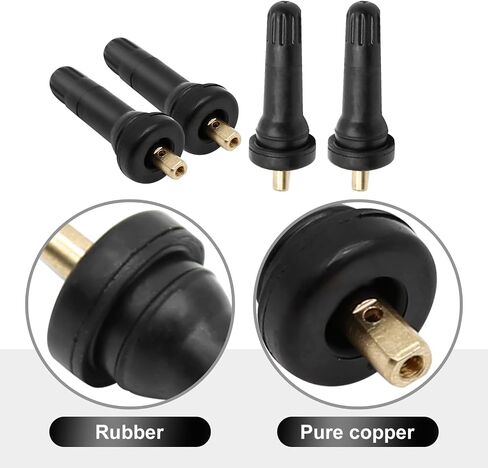 20 PCS 17-20008 TPMS Tire Pressure Sensor Rubber Valve Stems Kit Replacement for GM-930A GMC Ca-dillac Ch-Evy SIL-verado 1500 2500 Su-burban in Saudi Arabia