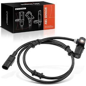 A-Premium Front Left ABS Wheel Speed Sensor - Compatible with Mercedes-Benz Models - ML320 1998-2003, ML430 1998-2001, ML500 2002, ML55 AMG 2002-2003 - Front Driver Side, Replaces 1635400717 in Saudi Arabia