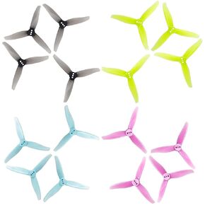 Gemfan Hurricane 3016 Propeller 3 بوصة مع فتحة مركزية 1.5 مم لطائرة سباق FPV لطائرة بدون طيار بدون طيار (16 قطعة - 8 CW 8 CCW) in Kuwait