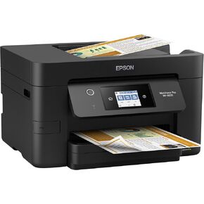 Epson Workforce Pro WF-3820 All-in-One Wireless Color Inkjet Printer, Black - Print Scan Copy Fax - 2.7" Touchscreen, 21 ppm, 4800 x 2400 dpi, 8.5 x 14, Auto 2-Sided Printing, 35-Sheet ADF, Ethernet