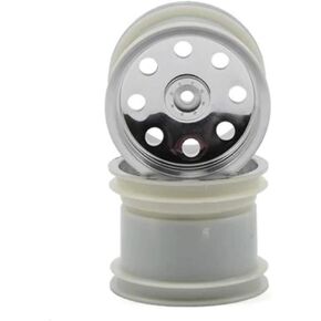 Traxxas 3672 Rear Chrome Wheel, Rustler, 2-Piece, 495-Pack