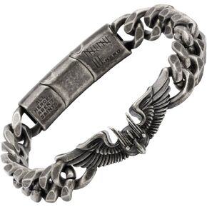 Hero Company Masters Of The Air Cuban Link Bracelet: Helps Pair Veterans With A Service Dog or Shelter Dog