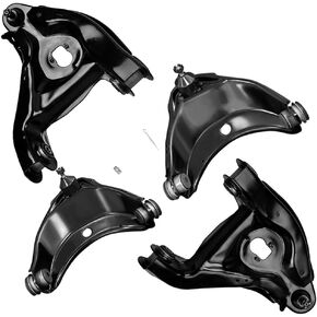 SCITOO 4pcs Front Suspension Kit Lower Control Arm Upper Control Arm Fit 1989-1999 For Chevy C1500 1995-2000 For Chevy Tahoe For Gmc C1500 2WD (w/ 6-Lug Wheel)